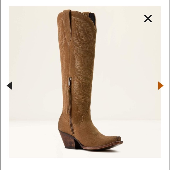Ariat Shoes - Ariat Brown Tall Western Heeled Boots